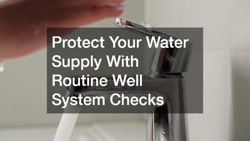 Protect Your Water Supply With Routine Well System Checks