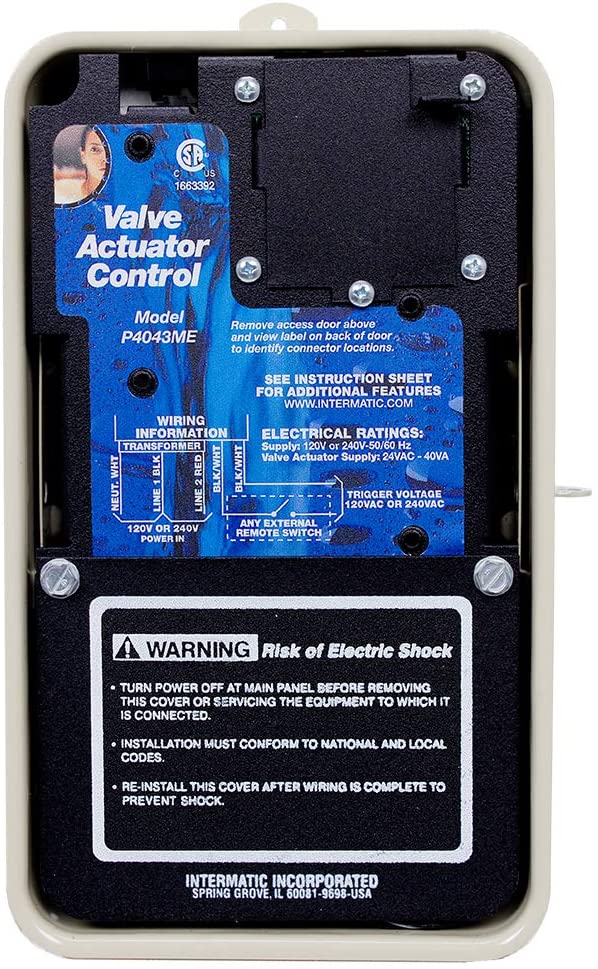 Intermatic PE140 Valve Actuator Control