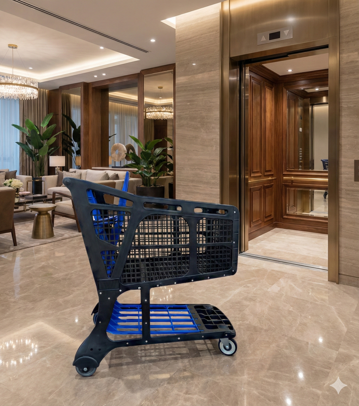 Why Condos Are Switching to Plastic Carts: Prevent Damage, Rust & Noise
