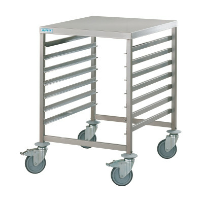 Hupfer RWG-AP-1-14 Gastronorm Trolley 7 x GN 2.11 with Worktop