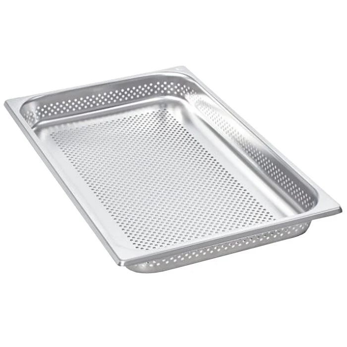 Rational 6015.1165 Rust Free -Stainless Steel Perforated Container - 1_1 GN - 65mm