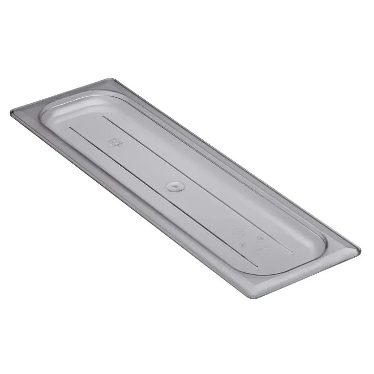 Cambro 20LPCWC135 GN Half Long Flat Cover - Clear