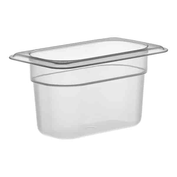 Cambro 94PP190 GN 1/9 Food pan 100mm - Translucent