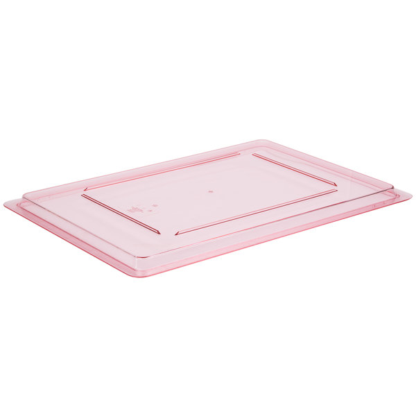 Cambro 1826CCW467 Camwear FS Flat Lid 46 x 66cm -Red