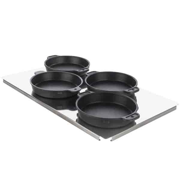 Rational 60.73.286 Set of small baking and roasting pans - Qty 4 including tray