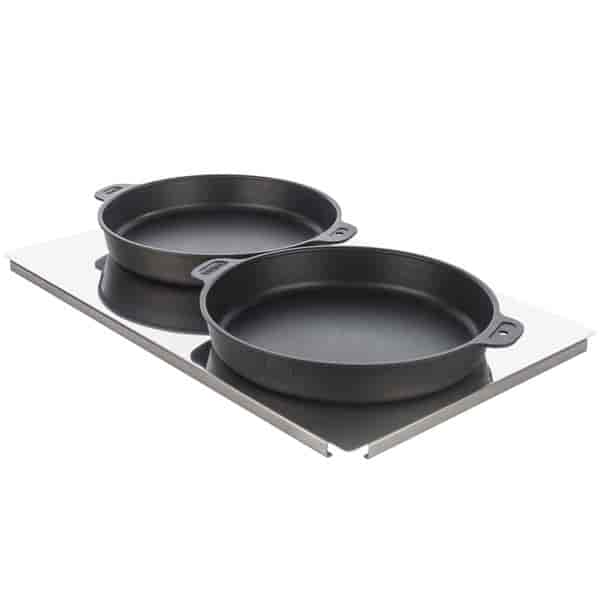 Rational 60.73.287 Set of large baking and roasting pans - Qty 2 including tray