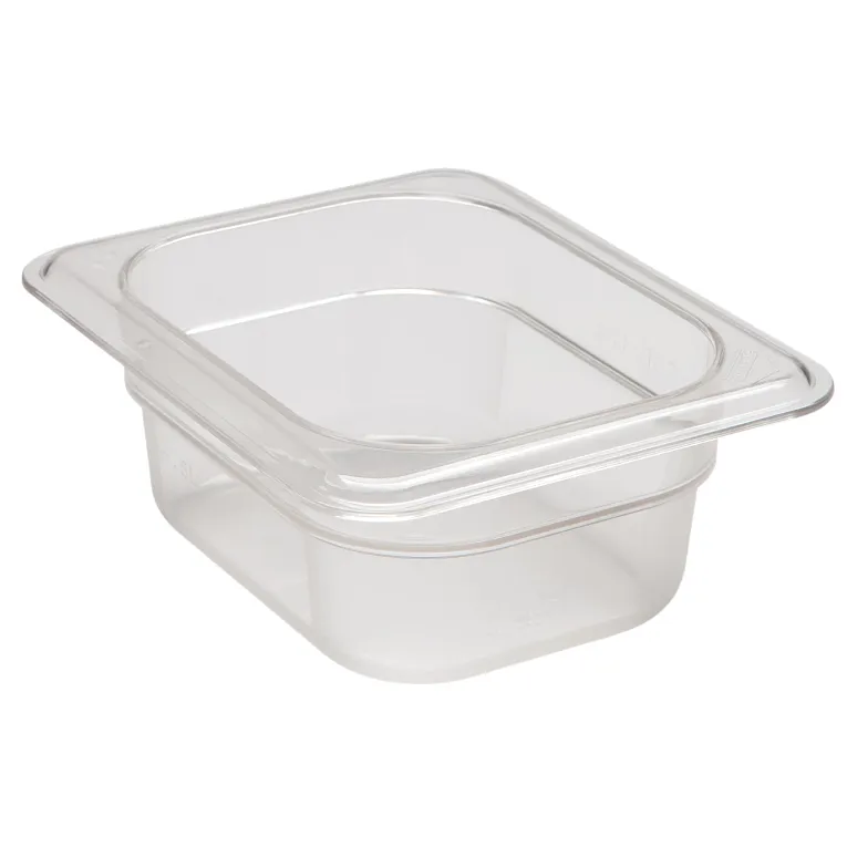 Cambro 82CW135 GN 1.8 65mm Polycarb .7L - Clear