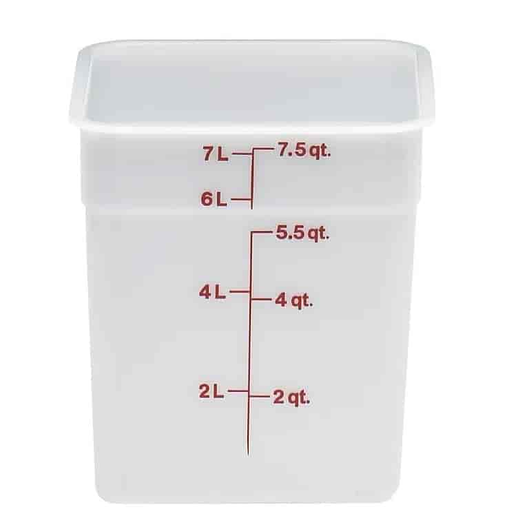 Cambro 8SFSP148 Camsquare 7.6L Food Storage Container Poly