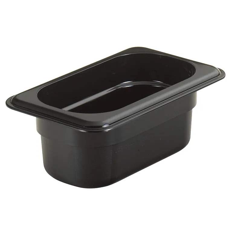 Cambro 92CW110 GN 1/9 Food Pan 65mm Deep - Black