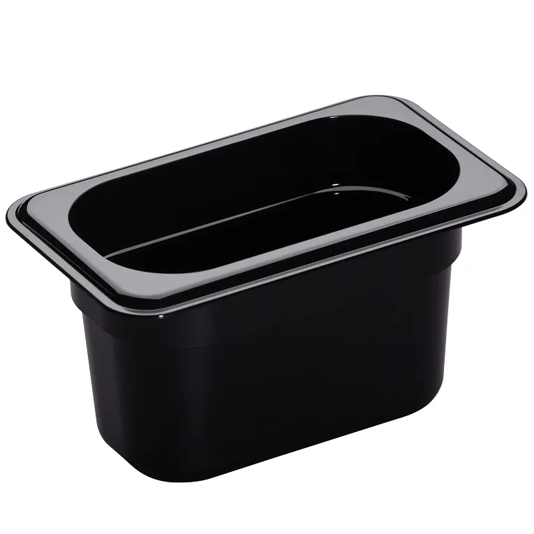 Cambro 94CW110 GN 1/9 100mm Polycarb .85L - Black