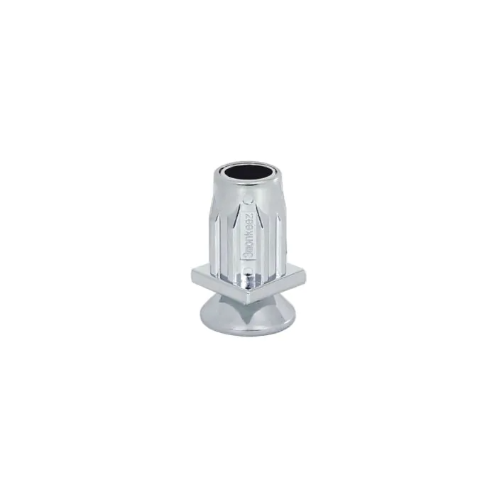 3Monkeez FH-26 Zinc Die-Cast Chrome Plated Adjustable Hex Foot To Suit 25mm Square Tube