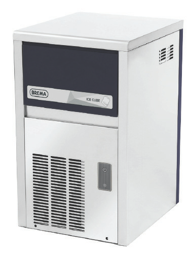 Brema CB184A-HC Hc Ice Maker with Internal Storage Bin. Up to 22KG Production. 13G Ice Cub