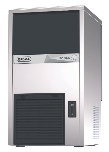 Brema CB249A-HC-DP Ice Maker with Internal Storage Bin Up to 29KG Production. 13G Ice Cubes R