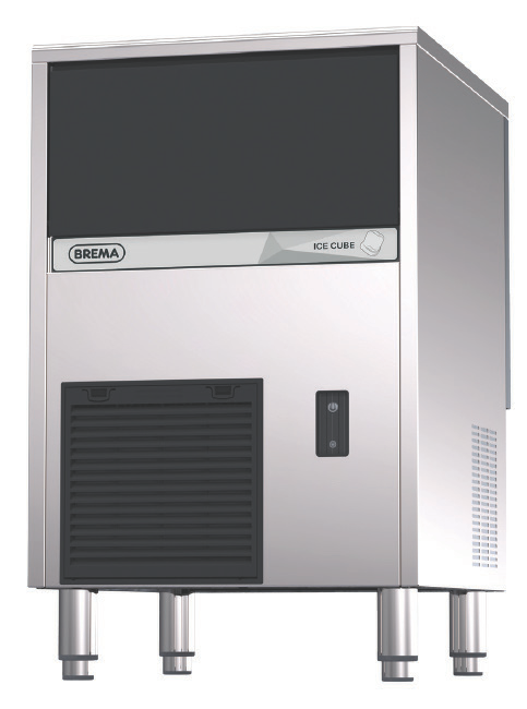 Brema CB316A-HC-DP Ice Maker with Internal Storage Bin. Up to 35KG Production. 13G Ice Cubes