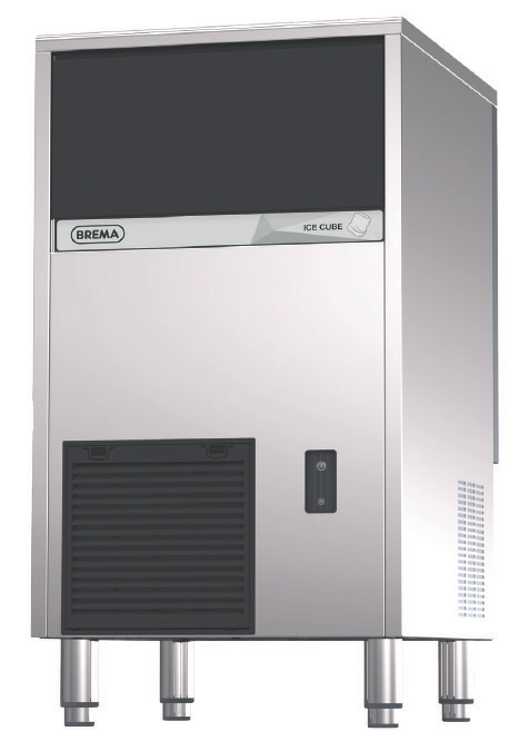 Brema CB425A-HC-DP Bream Ice Maker with Internal Storage Bin. Up to 47KG Production. 13G Ice Cubes