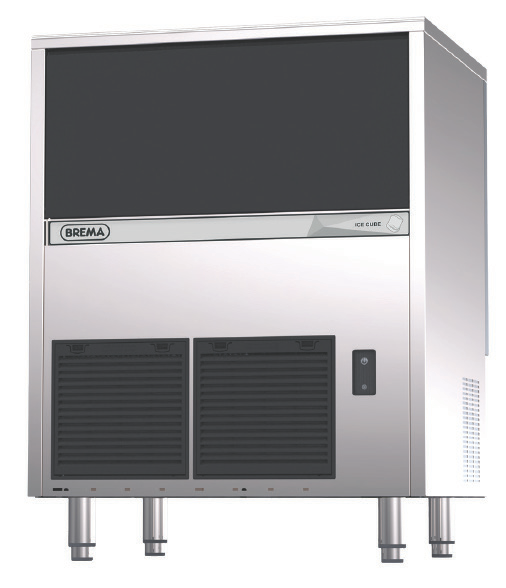 Brema CB640A-HC-DP Ice Maker with Internal Storage Bin. Up to 67KG Production. 13G Ice Cubes