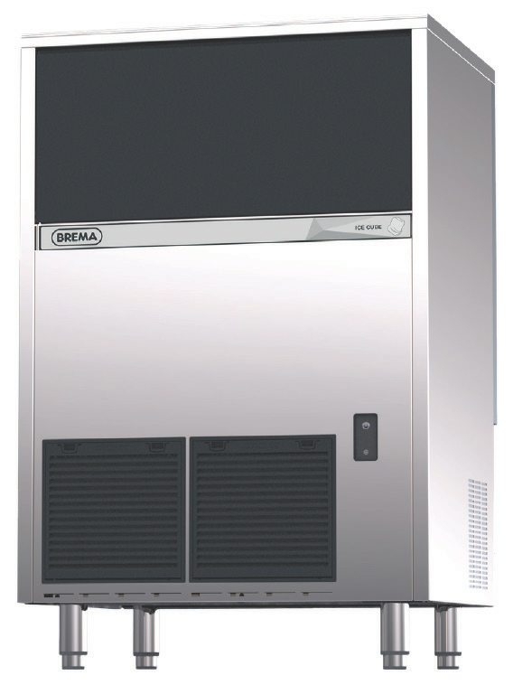 Brema CB955A-HC-DP Ice Maker with Internal Storage Bin. Up to 95KG Production. 13G Ice Cubes