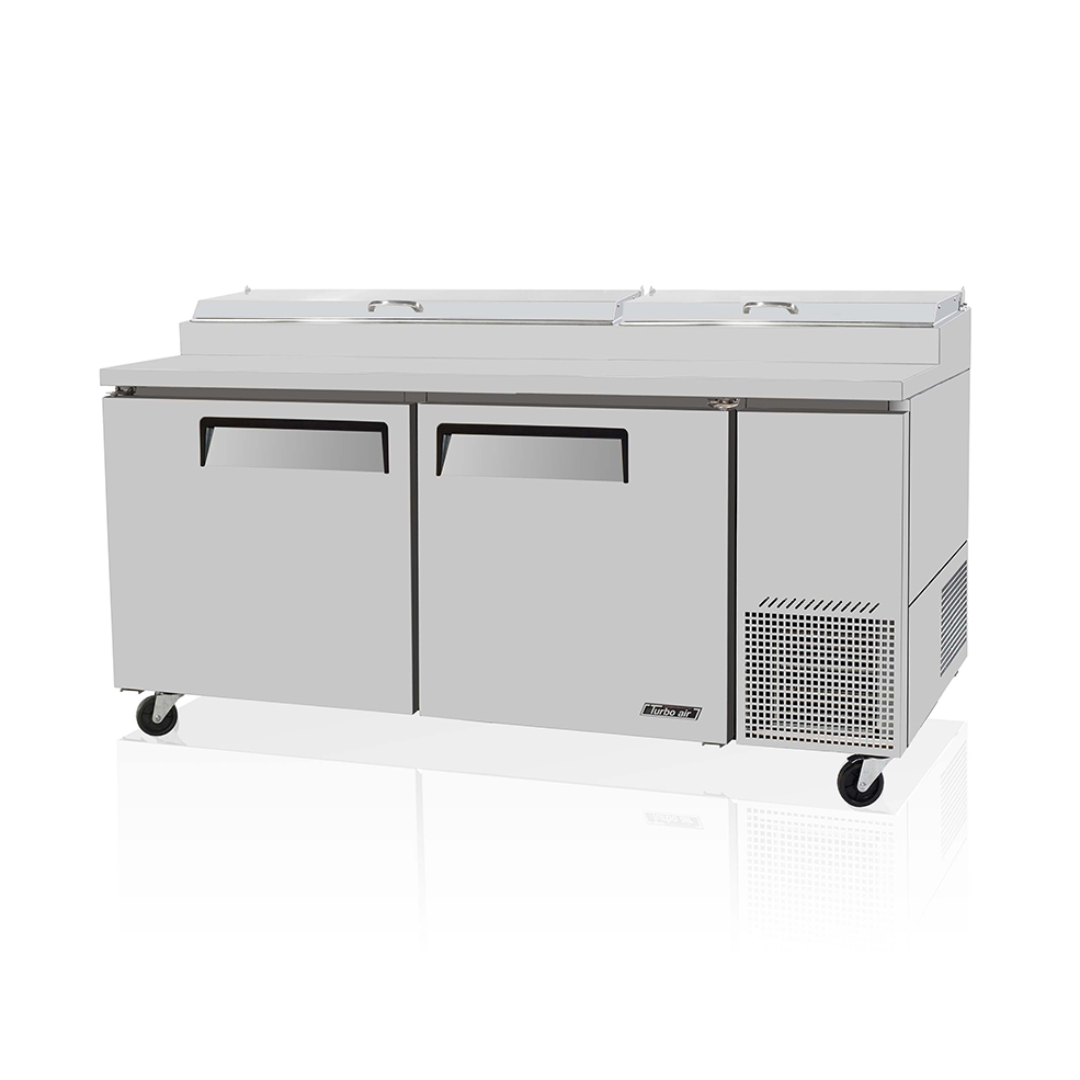 Similar item to Turbo Air CTPR-67-D4-N 2 Door Pizza Prep Table