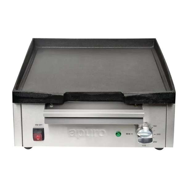 Apuro DC901-A Large Countertop Cast Iron Griddle