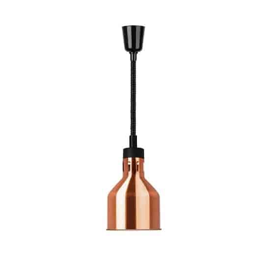 Apuro DR757-A Retractable Heat Lamp Shade Copper Finish