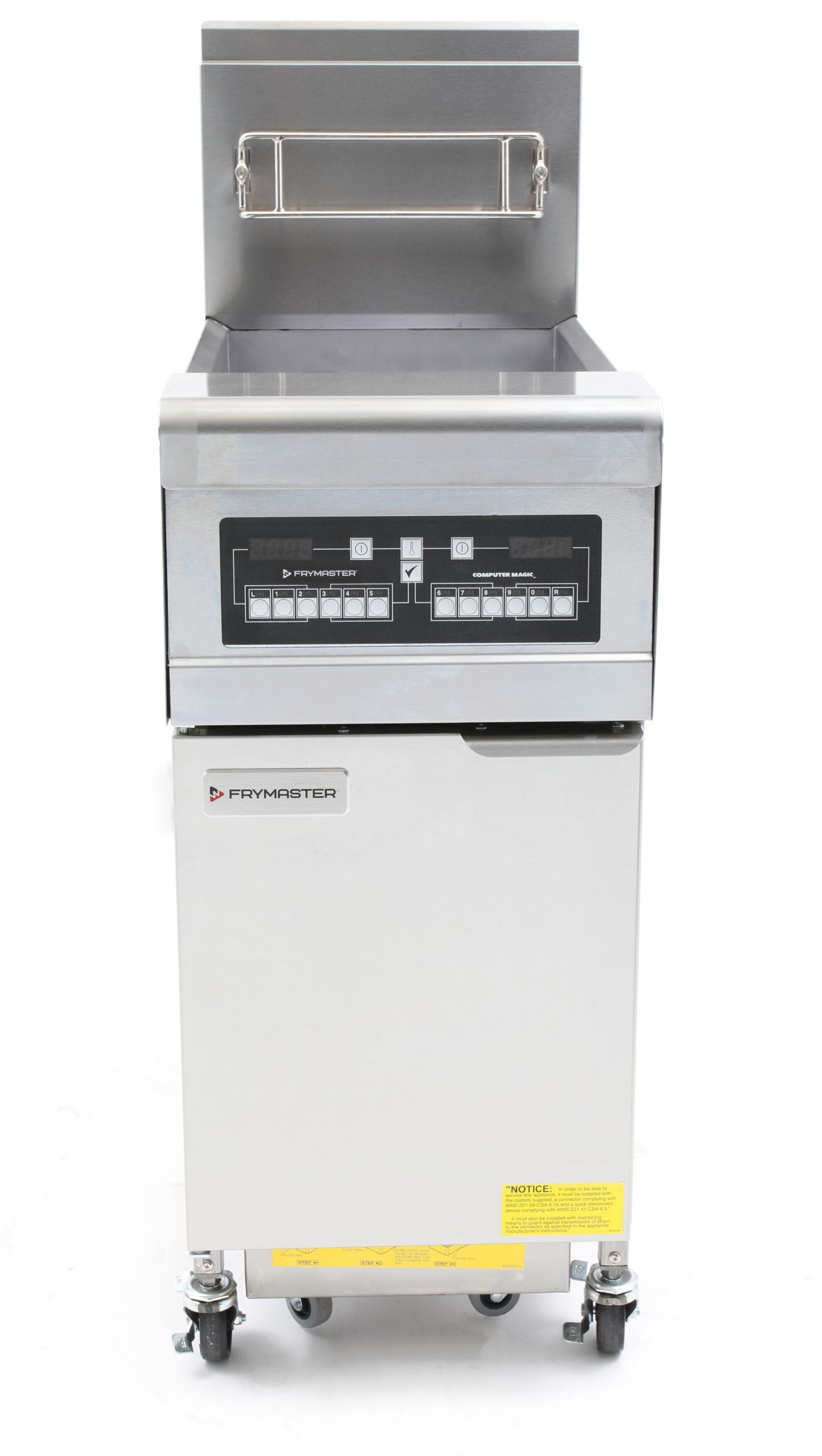 Frymaster FPH155C-LP Filtration H55 1 Full Pot w Computer Propane Gas