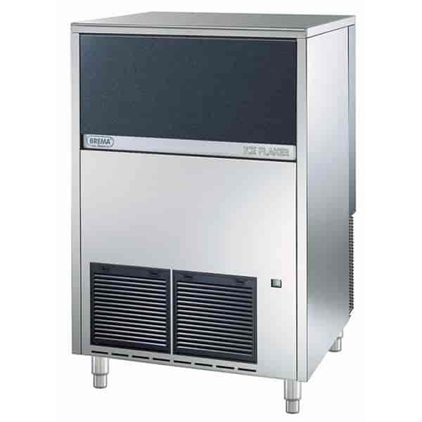 Brema GB1555A Granular Ice Flaker With Internal Storage Bin. Up To 155Kg Production.