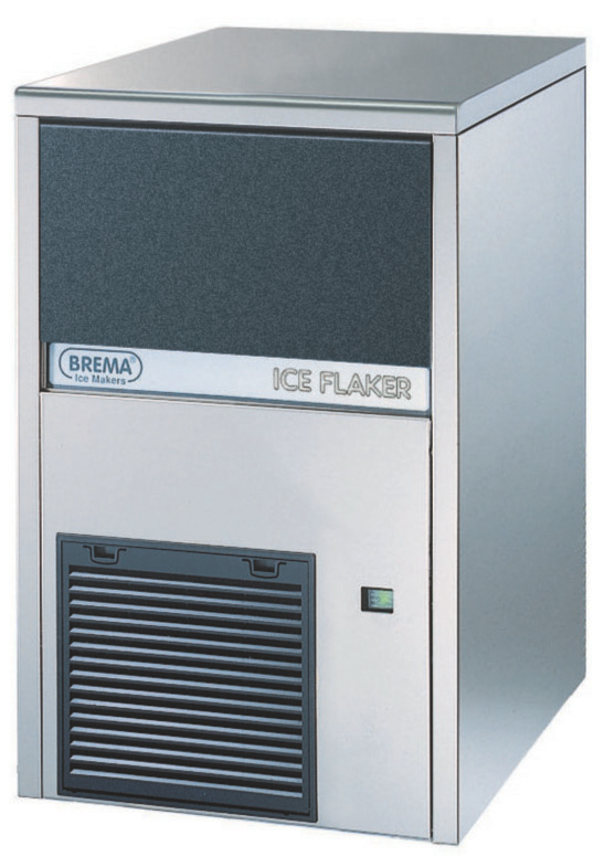 Brema GB601A Granular Ice Flaker With Internal Storage Bin. Up To 60Kg Production.