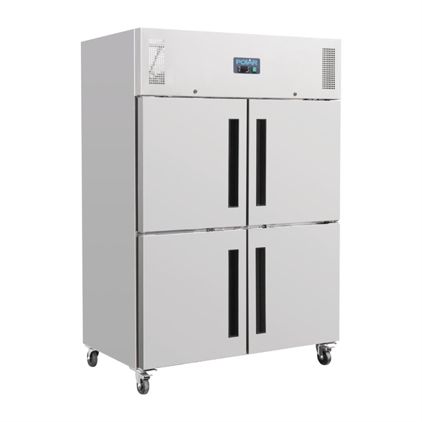 Polar GH217-A G-Series Gastro Freezer Two Door Stable Upright 1200Ltr