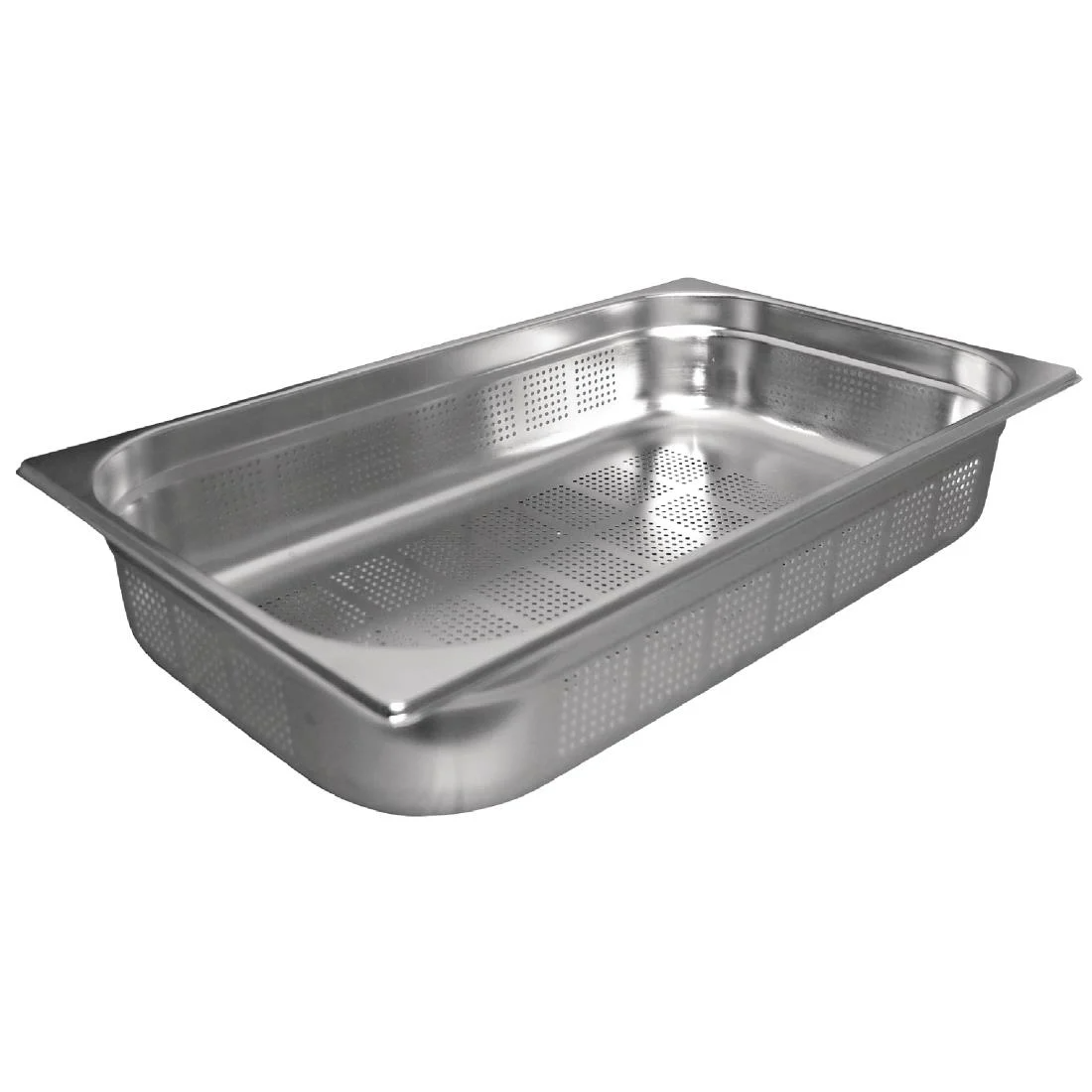 Robinox Z11150-P Perforated Steam Table Pan - 1/1 size, 150mm deep