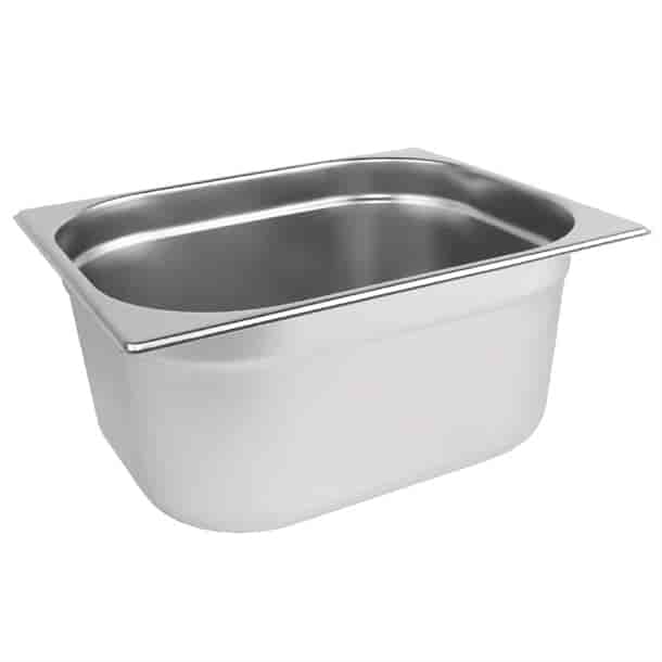 Robinox Z12100 Steam Table Pan - 1/2 size, 100mm deep