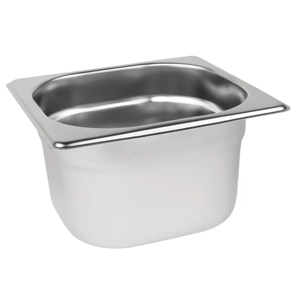 Robinox Z16100 Steam Table Pan - 1/6 size, 100mm deep