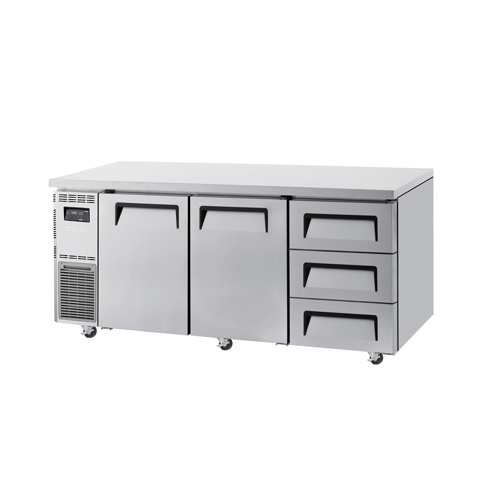 Turbo Air KUR18-3D-3-N 2 Door 3 Drawer Chiller