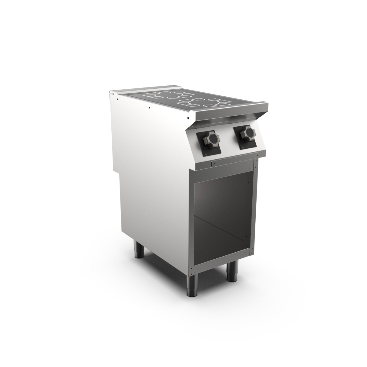 Mareno CI74EGI10 M1 70 Series 2 Zone 5 kW Inducs Induction top on open stand