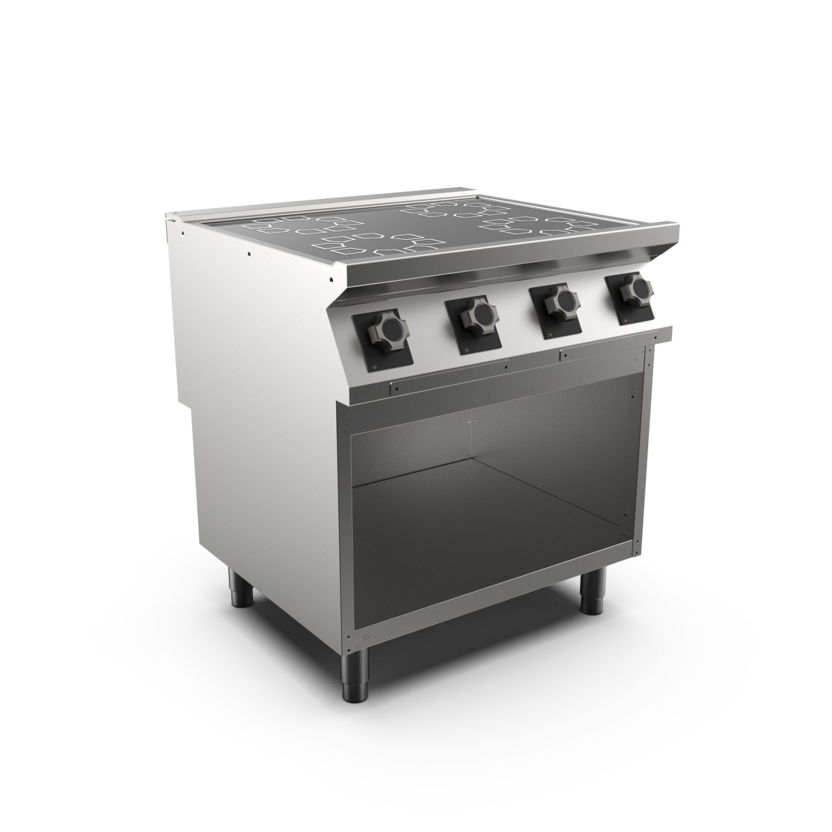 Mareno CI78EGI14 M1 70 Series 4 Zone 3.5 kW Inducs Induction top on open stand