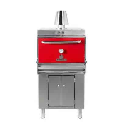 Mibrasa HMB-AB-110-YELLOW Charcoal Oven With Cupboard- One Grill Shelf And Standard Accessories