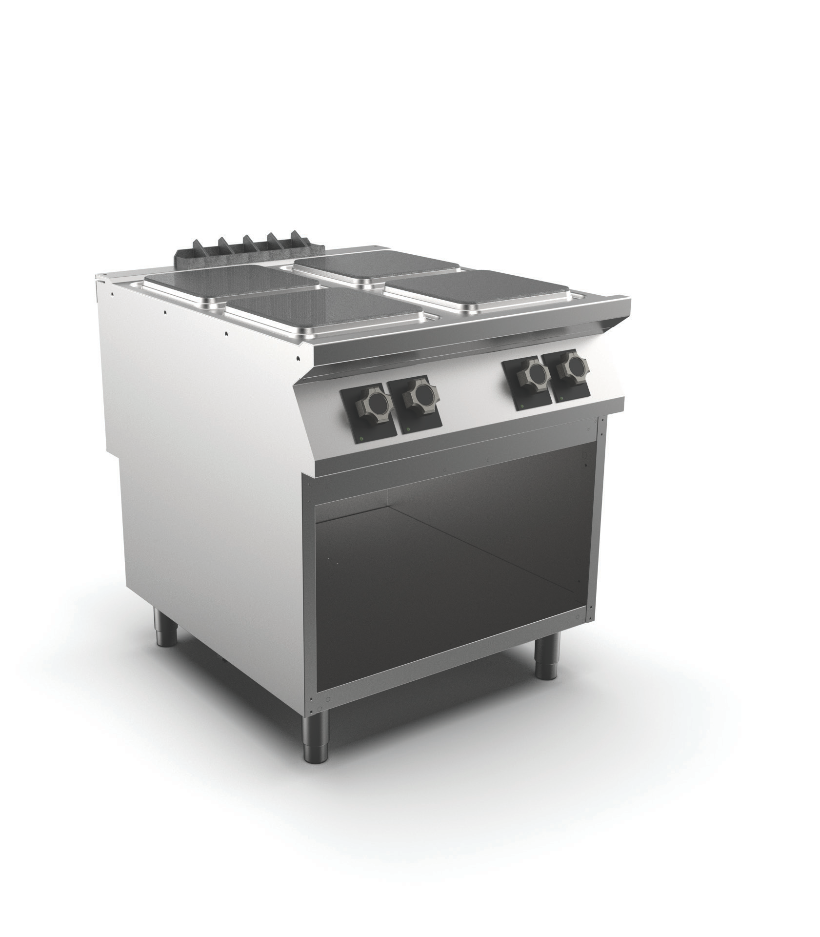 Mareno PC98EGPQ M1 90 Series 4 Hob Electric square cook top on open stand