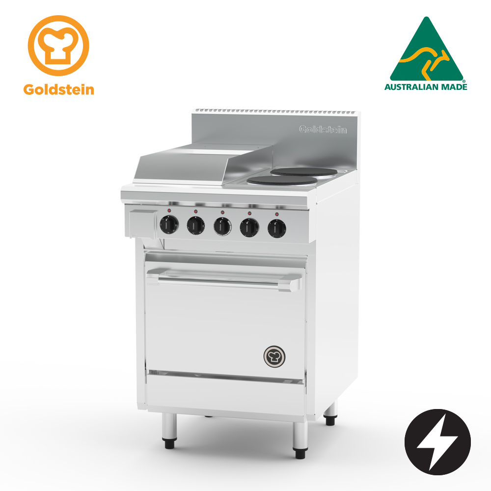 Goldstein PE12G2S20FF-X 800 X-Series 500mm (20in) Electric Oven Range
