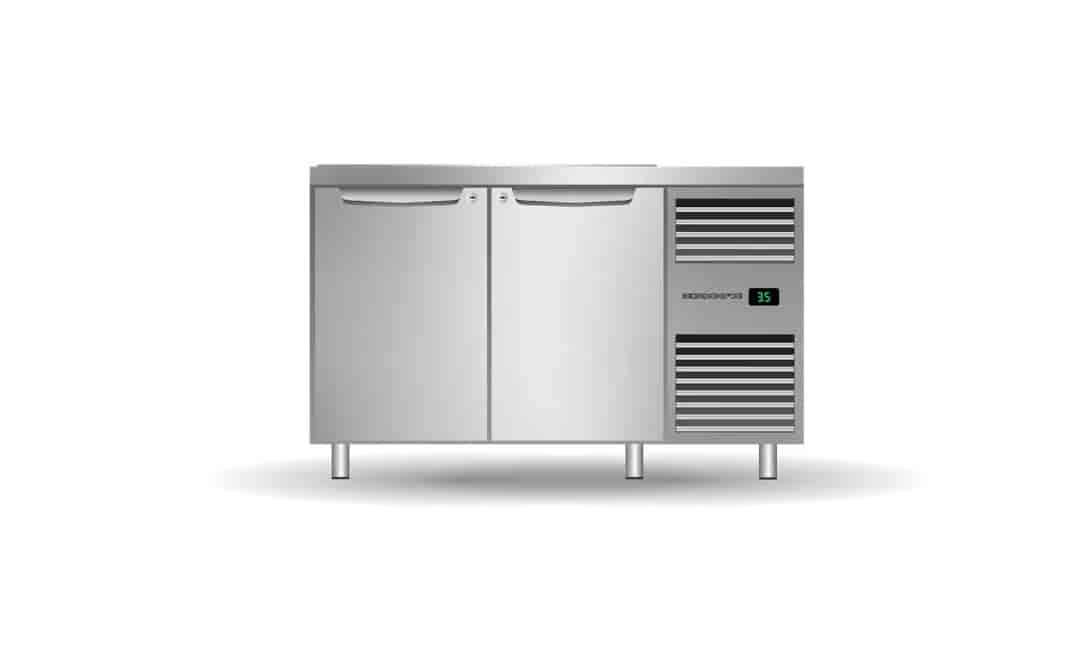 Skope PG13.PPS.2.SD.RH Two Solid Door Salad Preparation GN1/3 Right Hand Fridge