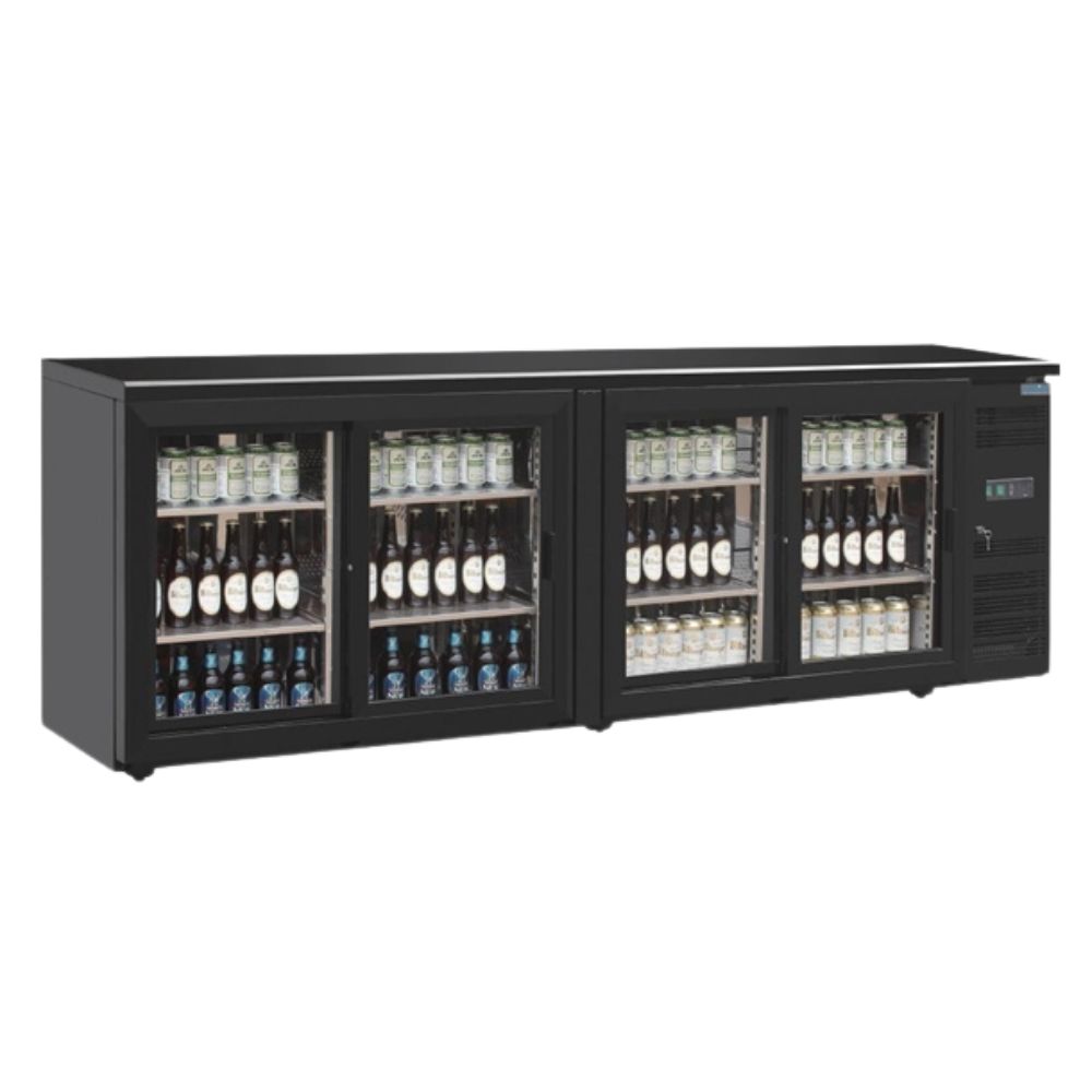 Polar CS103-A U-Series Back Bar Display Cooler Four Door