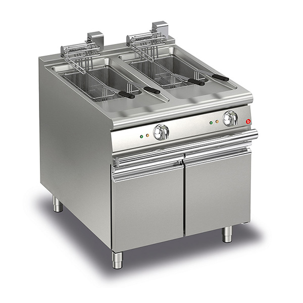 Baron Q70FRI/E815 15+15L Double Basin Electric Deep Fryer
