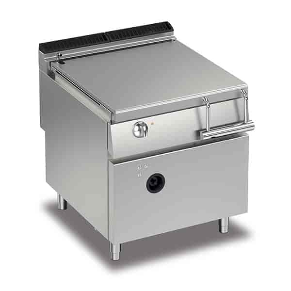Baron Q90BR/GM80 80L Gas Bratt Pan with Motorised Tilting