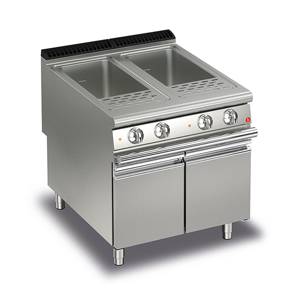 Baron Q90CP/E800 40+40L Double Basin Electric Pasta Cooker