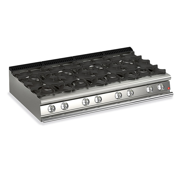 Baron Q90PC/G1605 8 Burner Gas Cook Top