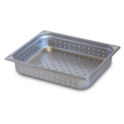 Robinox Z12150-P Perforated Steam Table Pan - 1/2 size, 150mm deep