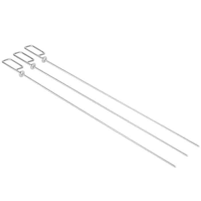 Rational 60.72.416 3 Skewers - Round 5mm - 530mm long for 1_1 GN