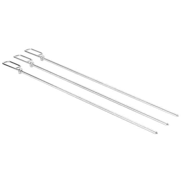 Rational 60.72.417 3 Skewers - Round 8mm - 530mm long for 1_1 GN
