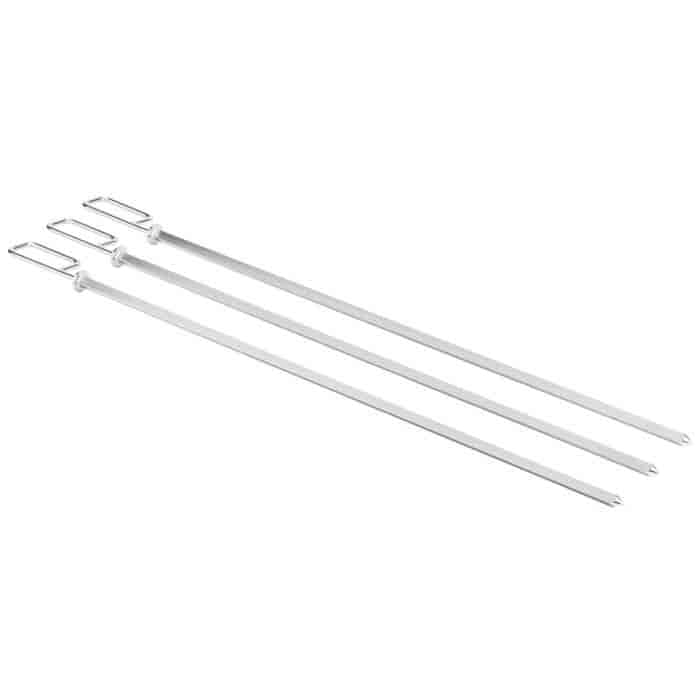 Rational 60.72.419 3 Skewers - Square 8mm - 530mm long for 1_1 GN