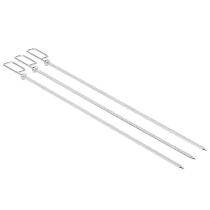 Rational 60.72.420 3 Fish Skewers - 4 x 10mm - 530mm long for 1_1 GN