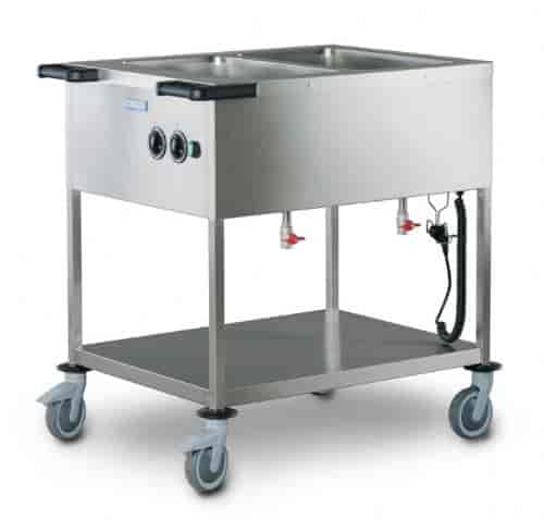 Hupfer SPA-EB-2 Mobile Heated Bain Marie 2 x GN 1.1 Capacity