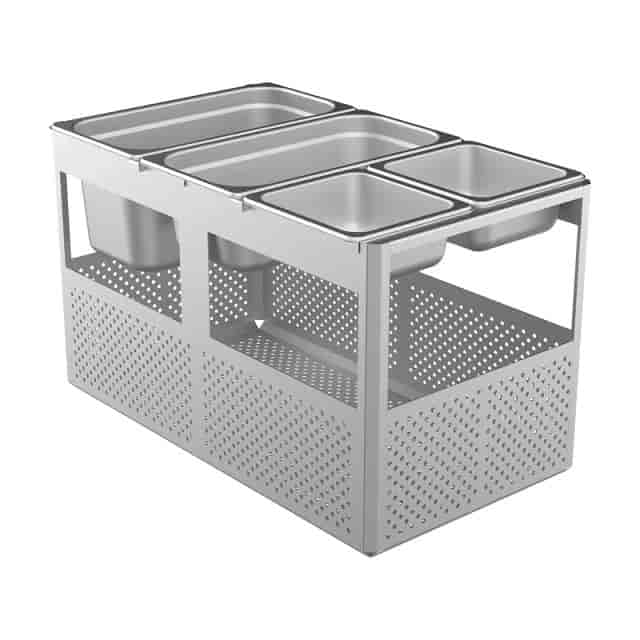 Similar item to Wexiodisk WD240.4790 Guide rails module for 3 baskets .